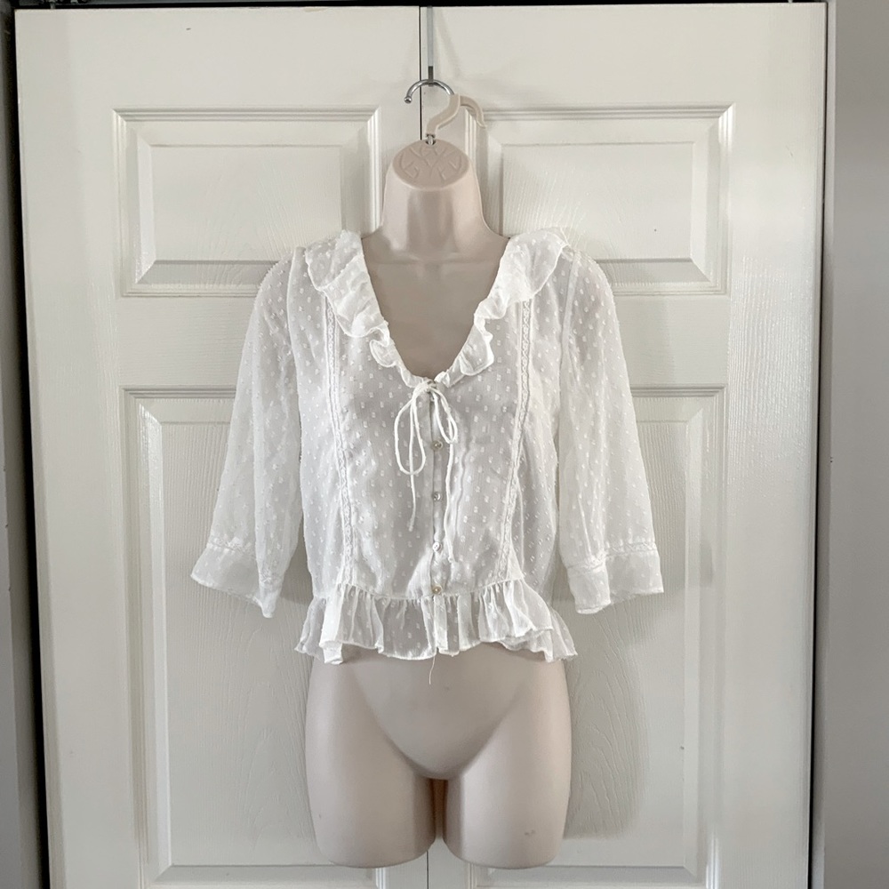 Zara Chiffon Blouse